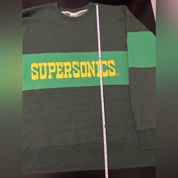 Seattle Supersonics NBA Homage Crewneck Sweatshirt Mens Size 3XL Colorblock - Picture 6 of 9